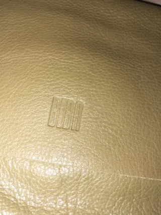 Bolso Piel BIBA Pistacho Sin Estrenar