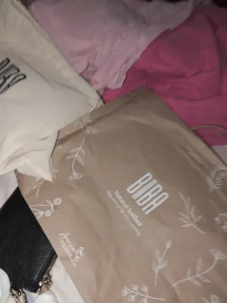 Bolso Piel BIBA Pistacho Sin Estrenar