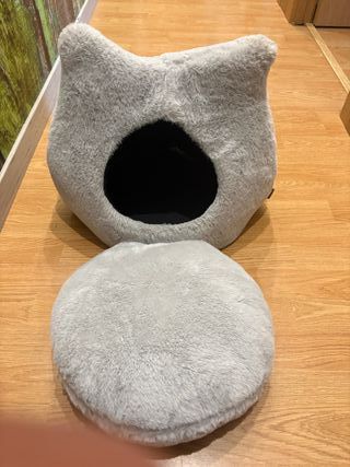 Cama para gato suave y antideslizante
