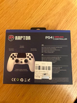 Mando Raptor PS4 + FC 26 PS5 NUEVOS