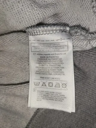 Felpa Adidas Originals Uomo Grigia Vintage