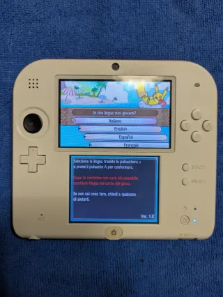 (Modded) Nintendo 2DS + Pokémon Sun, Caricatore