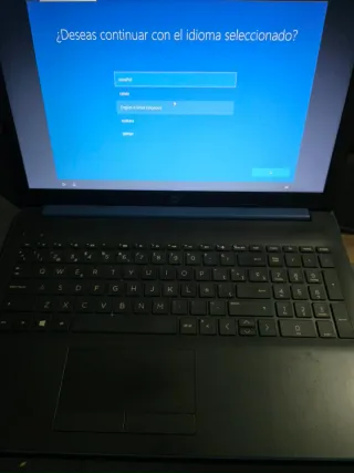 Portátil HP 15-db con 8GB de RAM y procesador AMD