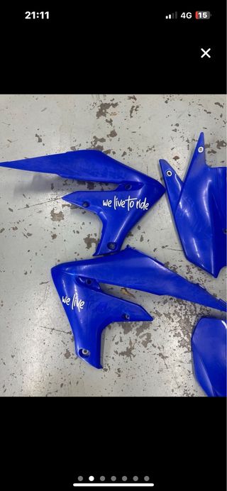 Plásticos Yamaha 450 2021 Cross