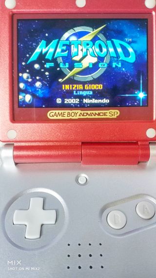 Metroid Fusion & Zero Mission Nintendo GBA SP