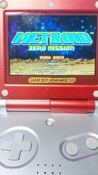 Metroid Fusion & Zero Mission Nintendo GBA SP