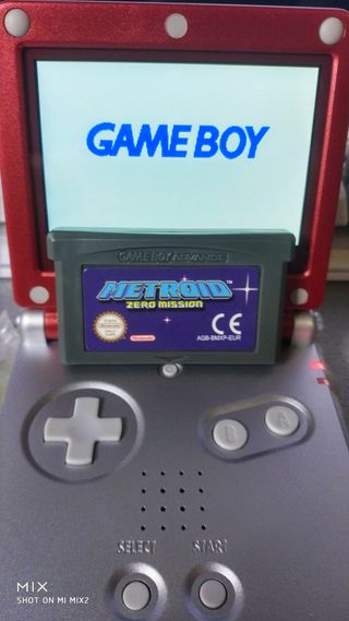 Metroid Fusion & Zero Mission Nintendo GBA SP