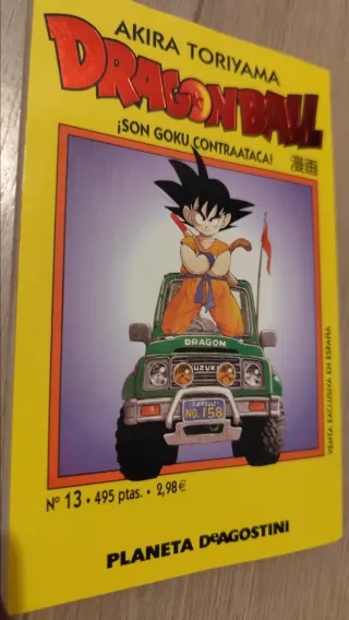 Dragon Ball tomo 13 edición amarilla