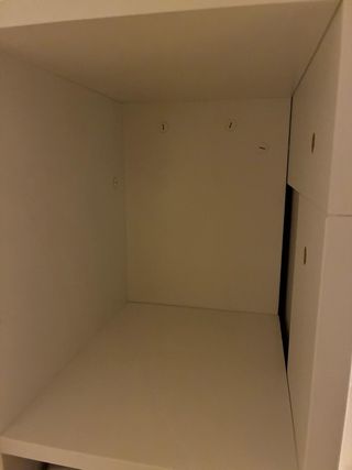 Cabecero BRIMNES blanco 140 cm con almacenaje