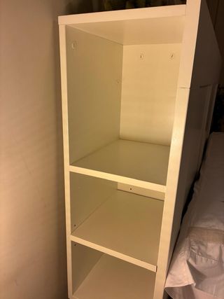 Cabecero BRIMNES blanco 140 cm con almacenaje