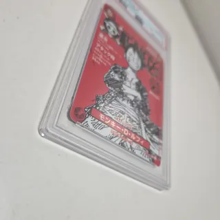 Monkey D Luffy ST21-014 RED Magazine JAP - PSA 10