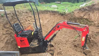 Servicio de mini excavadora