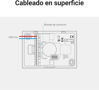 Termostato Bticino XW8002WE WiFi