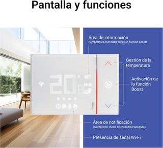 Termostato Bticino XW8002WE WiFi