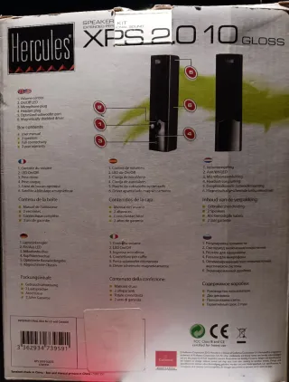 Altavoces Hercules XPS 2.0 10 Gloss