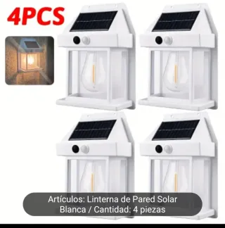 Lampade solari LED bianche per esterni