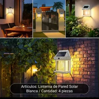 Lampade solari LED bianche per esterni