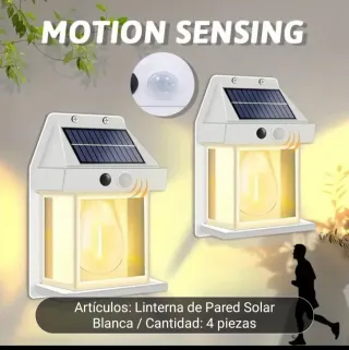 Lampade solari LED bianche per esterni