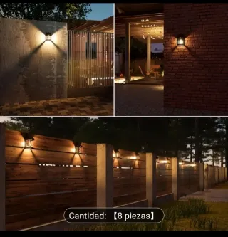 Lampade solari LED bianche per esterni