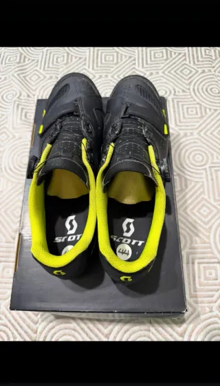 Zapatillas Ciclismo Scott Amarillas