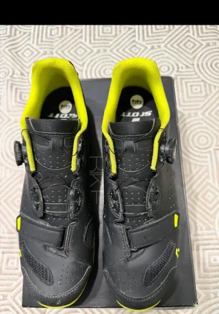 Zapatillas Ciclismo Scott Amarillas