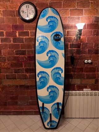 Tabla Surf 7'6 Manual Prosoft MB Roja