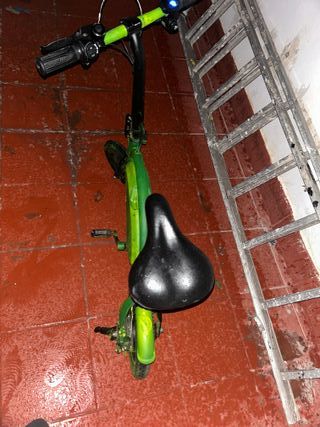 Bici Eléctrica Verde