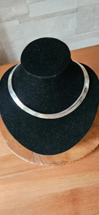 Collana snake in argento