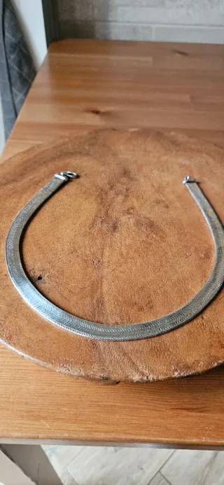 Collana snake in argento