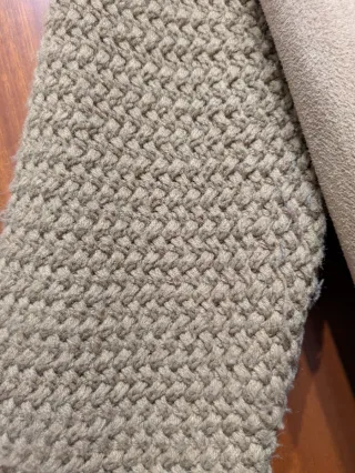 Giubbino maglia e simil montone marrone