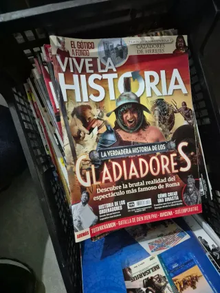 Revistas vive la historia colección más de 40