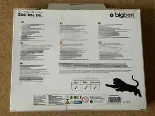 Estuche Pantera Bigben para Nintendo 3DS/DSi/DS Li