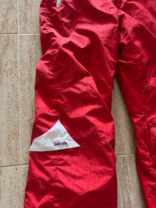 Pantalón de Nieve Hombre decathlon Rojo