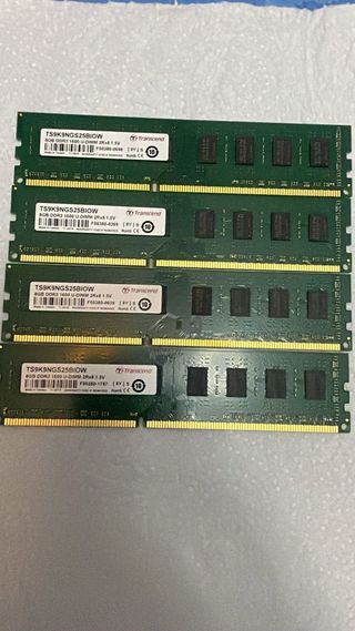 32GB-DDR3 / 1600 MHz { 4 x 8 GB }