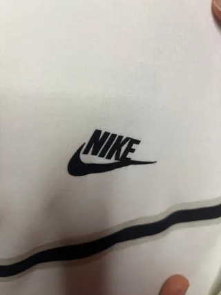 Felpa Tech Fleece Nike Bianca