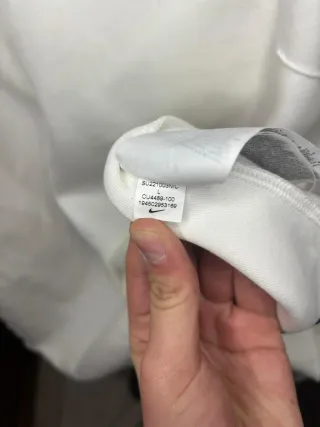 Felpa Tech Fleece Nike Bianca