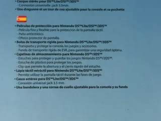 Estuche + Lápiz + Auriculares Bigben para Nintendo