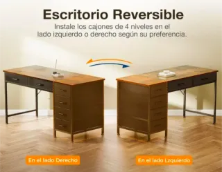 Escritorio reversible 120x48 cm