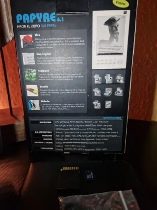 Ebook Papyre 6.1 + Batería nueva