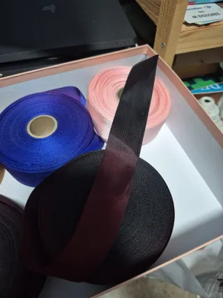 Cintas de raso para trajes de fallera