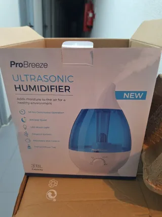 Humidificador ProTec Ultrasónico Difusor Aroma