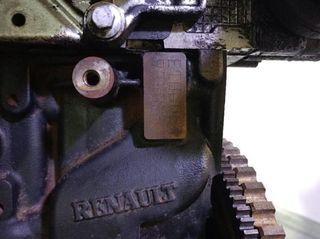 Renault k4mr858 motor completo megane rectp5550859