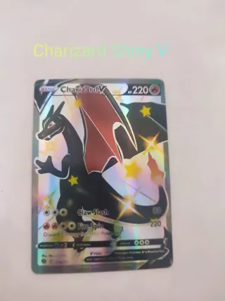 Charizard Shiny V Carta Pokémon