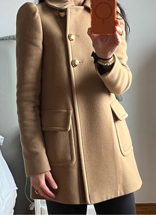 Chaquetón lana Miu Miu T.38 100% lana