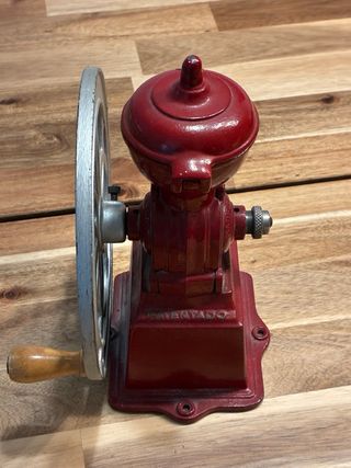 Molinillo Café Antiguo MJF Rojo