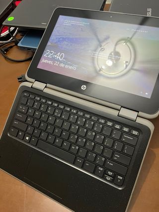 Portátil HP Negro y Gris