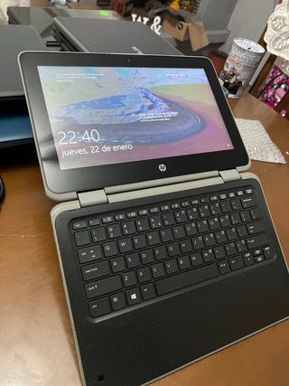Portátil HP Negro y Gris