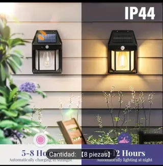 Lampade Solari da Parete per Giardino