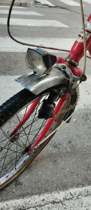 Bicicleta roja torrot