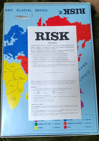 Juego de mesa Risk antiguo